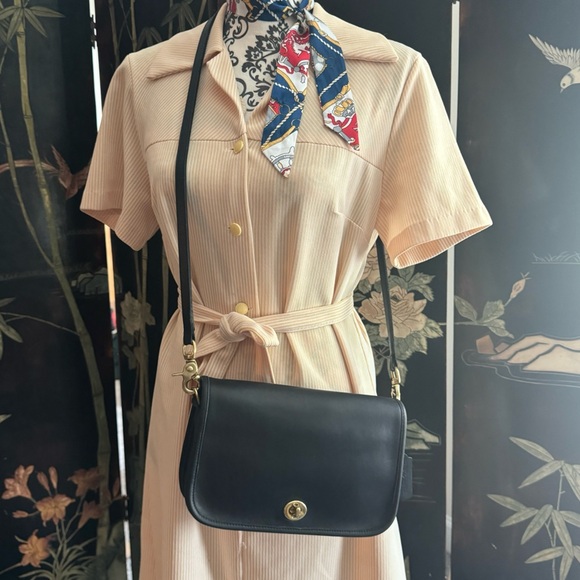 ❤️SOLD❤️Vintage Coach Black Pocket Purse 9755 - Picture 7 of 8